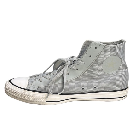 Converse Gray High Top Sneakers Size 12 - Picture 5 of 10